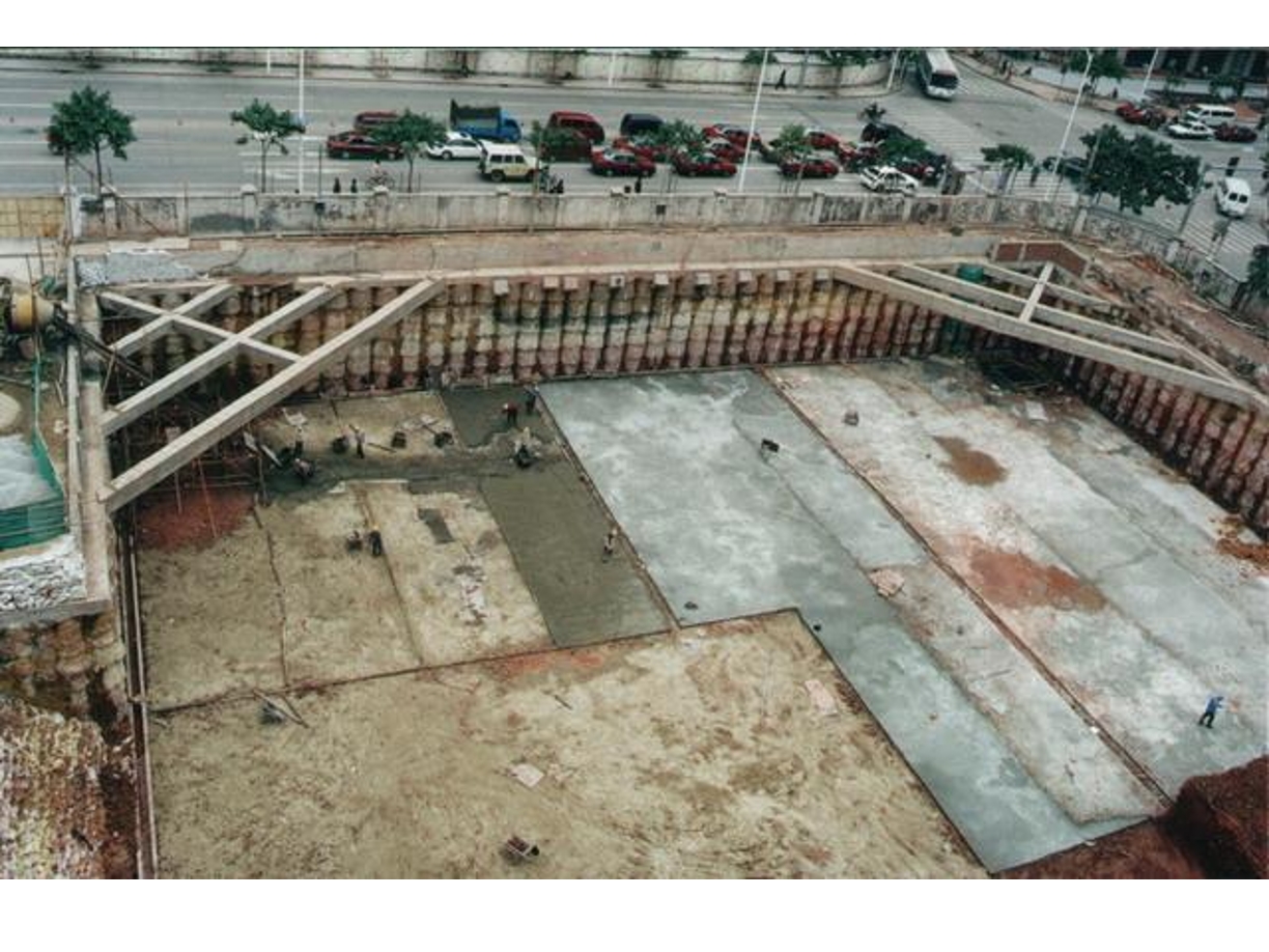 岩土工程地下深基坑支护结构设计(地下连续墙 土钉墙 排桩)