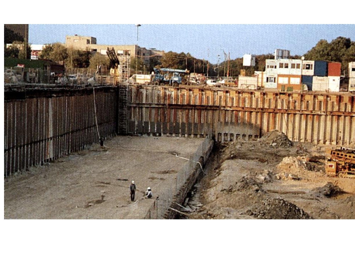 岩土工程地下深基坑支护结构设计(地下连续墙 土钉墙 排桩)